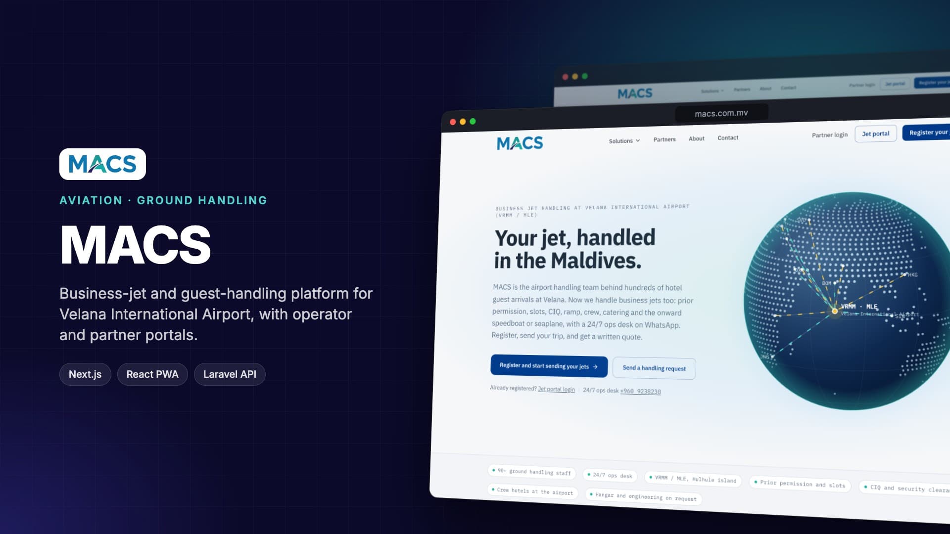 MACS — Maldives Airports Concierge Services Platform