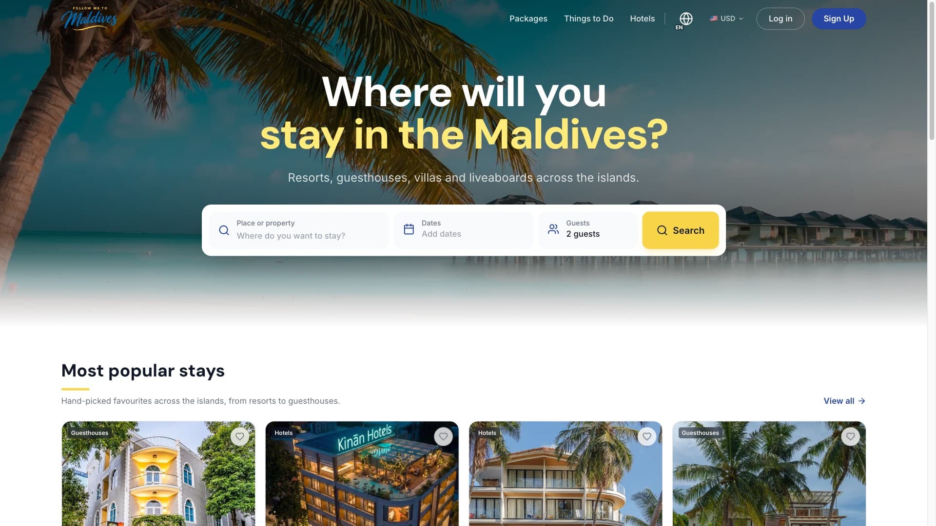 Follow Me To Maldives — Travel Booking Marketplace screenshot 4