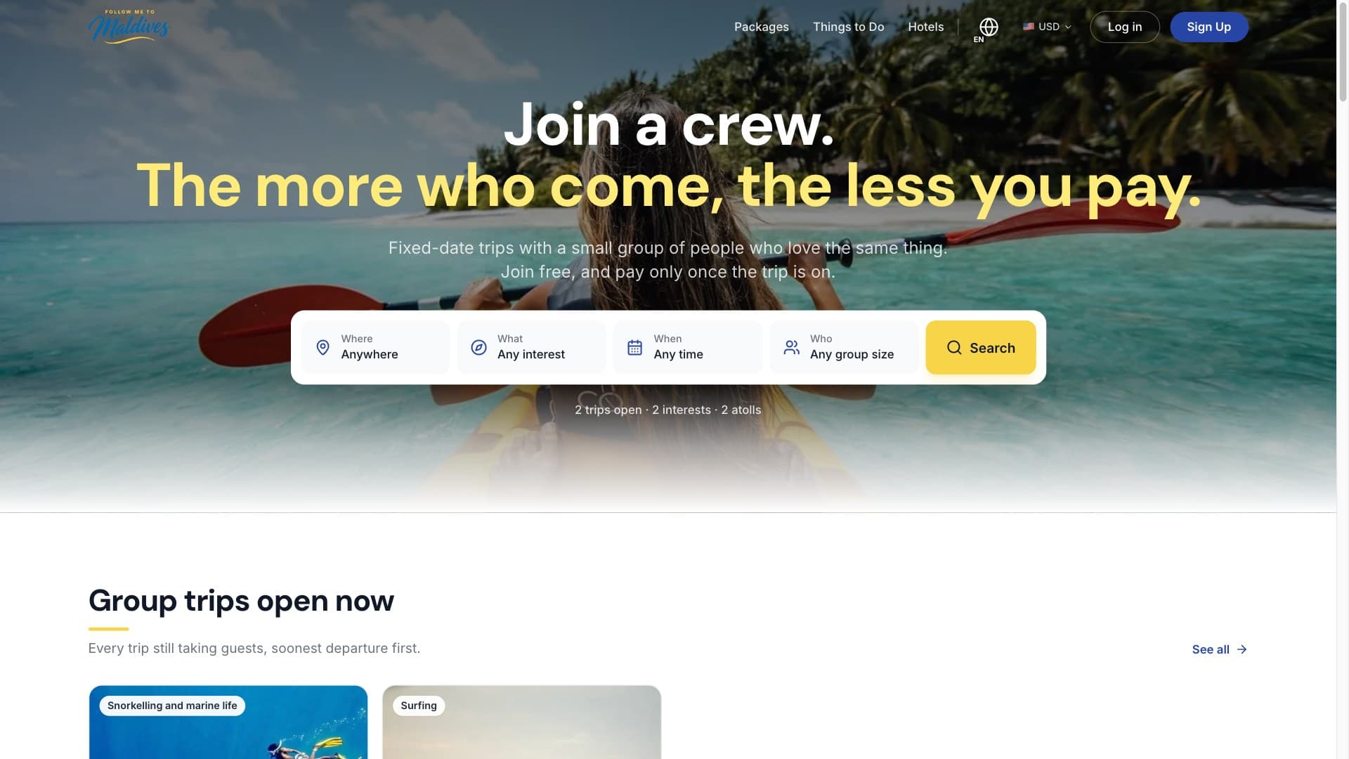 Follow Me To Maldives — Travel Booking Marketplace screenshot 5
