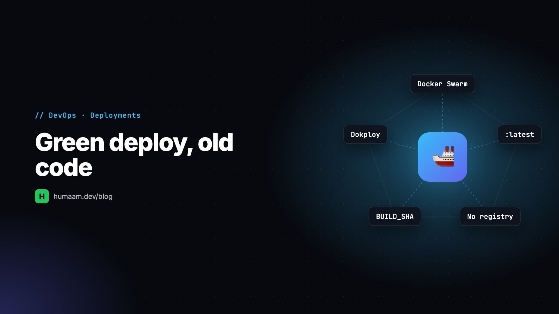 Green Deploy, Old Code: Running Docker Swarm Without a Registry